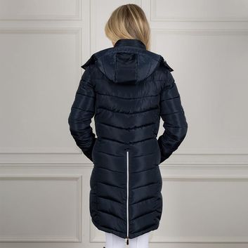 Coldstream Melrose Long Quilted Coat Navy alternative