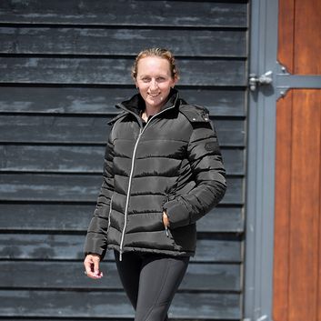 Coldstream Melrose Quilted Coat Black