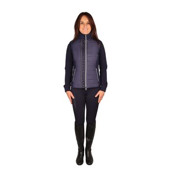 Hy Equestrian Elevate Allure Gilet Navy/Gun Metal Grey