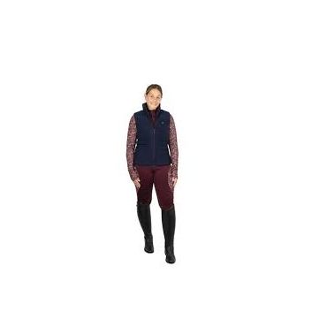 Hy Equestrian Elevate Heritage Teddy Fleece Gilet Navy alternative