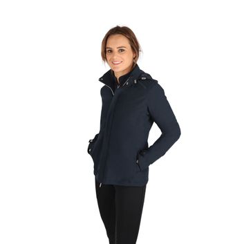 Hy Equestrian Elevate Lightweight Waterproof Jacket Navy alternative