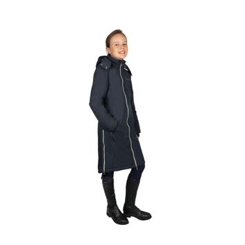Hy Equestrian Elevate Mizs Guard Waterproof Coat Navy alternative