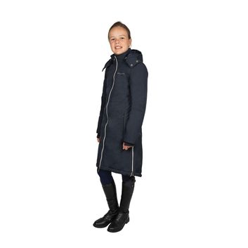 Hy Equestrian Elevate Mizs Guard Waterproof Coat Navy alternative