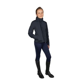 Hy Equestrian Elevate Mizs Waterproof Jacket Navy alternative
