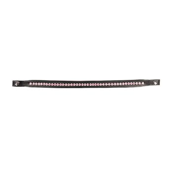 Propresicce Signature Classic Diamante Browband By Hy Equestrian With Pink Diamantes Black alternative