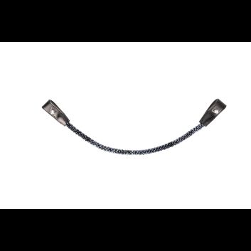 Propresicce Signature V Diamante Browband By Hy Equestrian With Silver Diamantes Black alternative