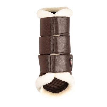 Proreaction Performance Air Mesh Brushing Boots By Hy Equestrian Brown alternative