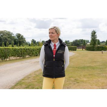 Supreme Products Padded Sport Gilet Black/Gold