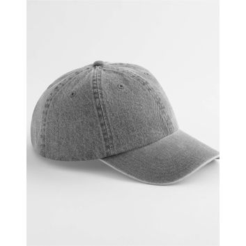 Beechfield Denim Cap Acid Grey