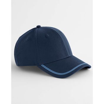 Beechfield Match Day Cap Navy/Sky