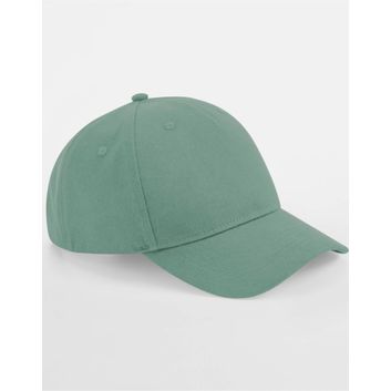 Beechfield Organic Cotton 5 Panel Cap Dusty Green