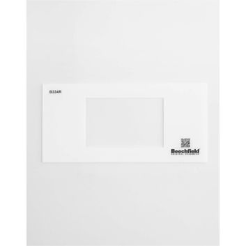 Beechfield Zip Patch Silicone Template Clear