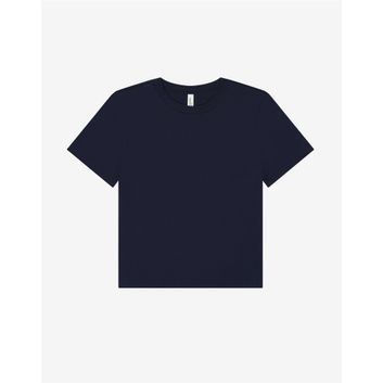Bella Women's Heavy Boxy Tee Navy