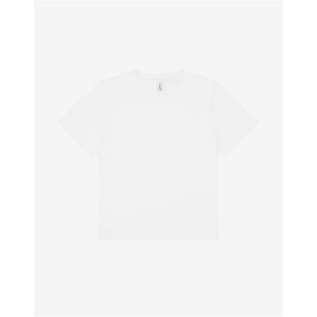 Bella Women's Heavy Boxy Tee White