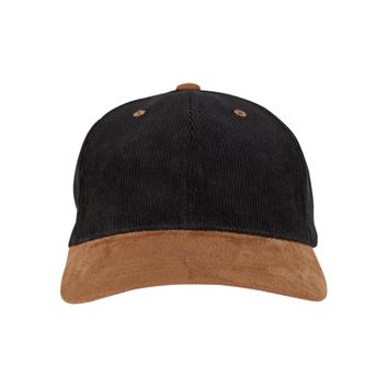 Flexfit Corduroy Classic Suede Cap Black/Caramel