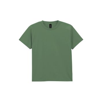 Gildan Light Cotton Youth T-Shirt Military Green