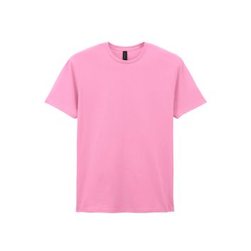 GILDAN Softstyle Adult T-Shirt Fan Candy Pink