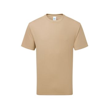 Russell Authentic Heavyweight T Tan