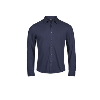 Tee Jays Luxury Stretch Shirt Navy