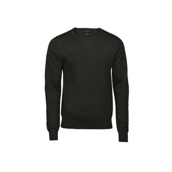 Tee Jays Men's Crew Neck Knitted Sweater Pine