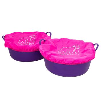 Red Gorilla Tubcover Breakfast &amp; Dinner Set Pink