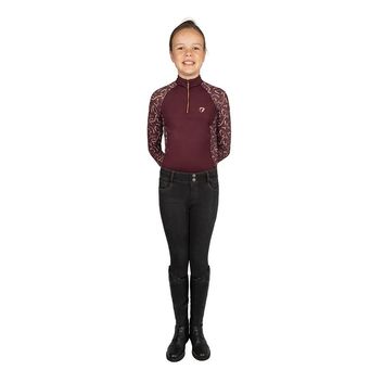 Hy Equestrian Elevate Heritage Mizs Base Layer - Berry