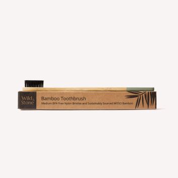 Wild &amp; Stone Organic Bamboo Toothbrush - Medium Bristles alternative
