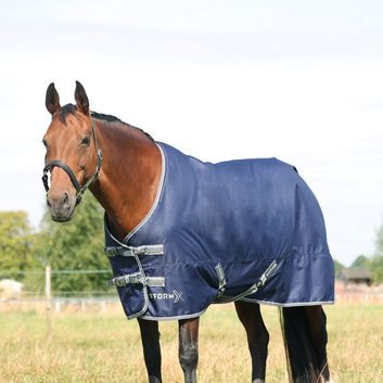 StormX Empra 100 Turnout Rug - Navy alternative