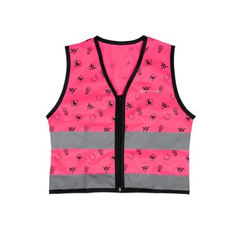 Reflector Thelwell Collection Children's Tabard by Hy Equestrian - 5-6 Years