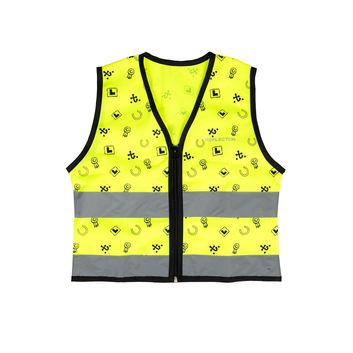 Reflector Thelwell Collection Children's Tabard by Hy Equestrian - 7-8 Years alternative