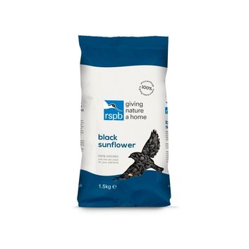 Rspb Black Sunflower Seeds For Wild Birds