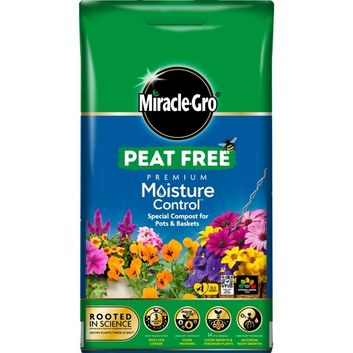 Miracle-Gro® Peat Free Moisture Control Compost