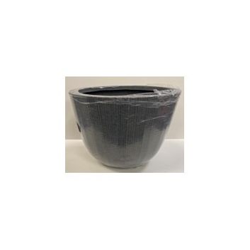 Kaemingk Lennox Planter Cylinder Grey