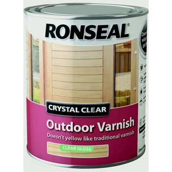 Ronseal Crystal Clear Outdoor Varnish 750ml alternative