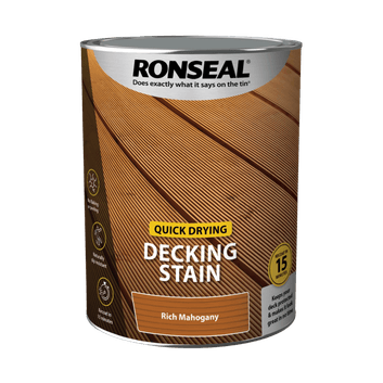 Ronseal Quick Drying Decking Stain 5L alternative