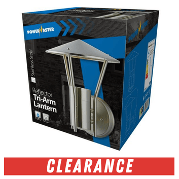 Powermaster Tri Arm Wall Lantern