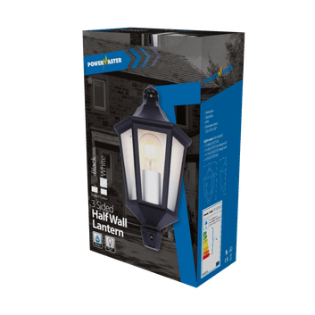 Powermaster 3 Side Half Wall Lantern