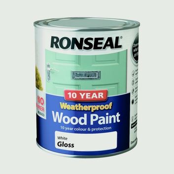 Ronseal 10 Year Weatherproof Gloss Wood Paint alternative