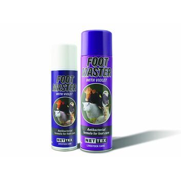 NETTEX Foot Master with Violet Anti-Bacterial Spray