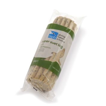 Rspb Super Suet Mealworm Log