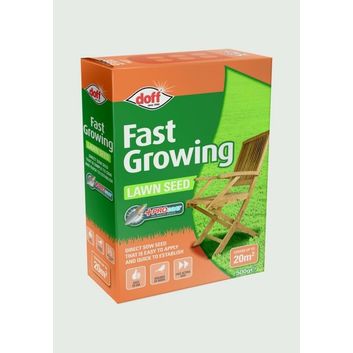 Doff Fast Acting Lawn Seed With Procoat - 500g