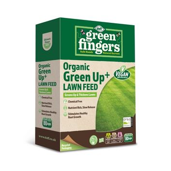 GREEN FINGERS Organic Green Up Lawn Feed - 1.25kg