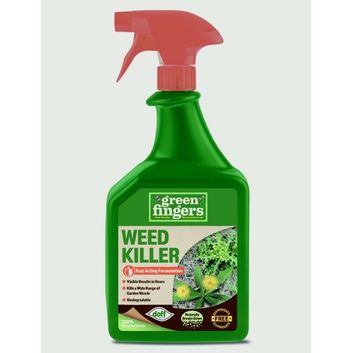 GREEN FINGERS Weedkiller - 1L Ready To Use