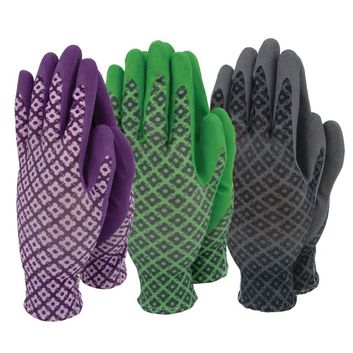 Town &amp; Country Ladies Triple Gardening Glove Pack