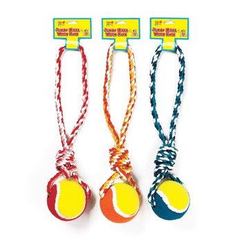 Pets at Play Jumbo Ball With Rope