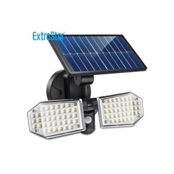 Extrastar Solar LED Wall Lamp With Sensor 6500k
