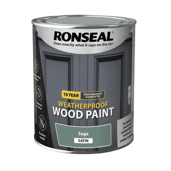 Ronseal 10 Year Weatherproof Wood Paint Satin 750ml alternative