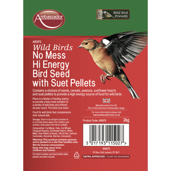 Ambassador No Mess Suet Pellets