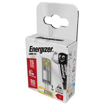 Energizer LED G4 90lm 2700k Warm White