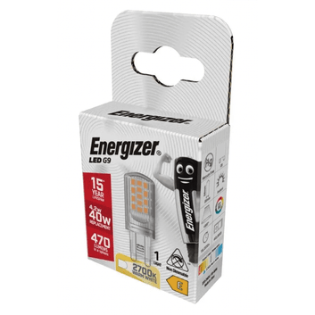 Energizer LED G9 470lm 2700k Warm White